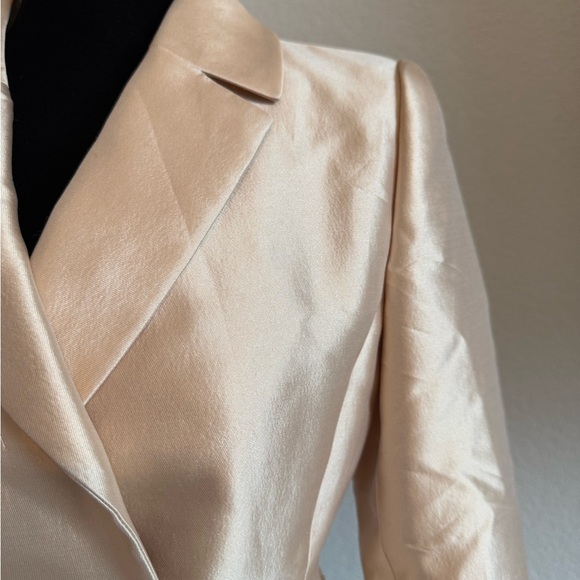 Oscar de la Renta Saks Fifth Avenue Cream Blazer - Picture 4 of 6